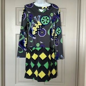 Tracy Negoshian Women’s Midi Long Sleeve Dress Size XS